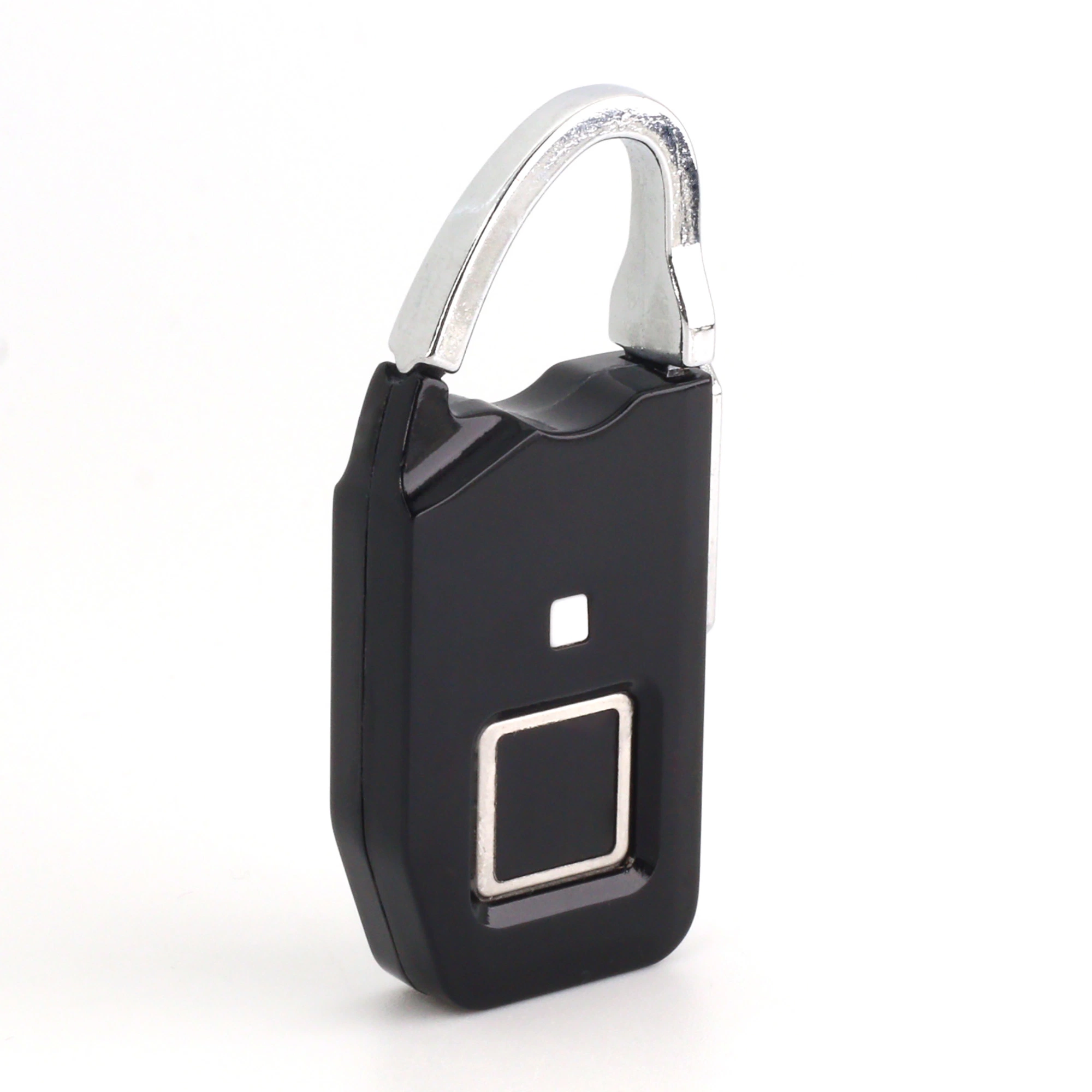 Zinc Alloy Keyless Security Mini Luggage Cabinet Fingerprint Padlock