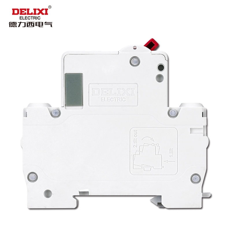 علامة Delixi Electric Brand 1p AC MCB Dz47s قاطع الدائرة المصغرة