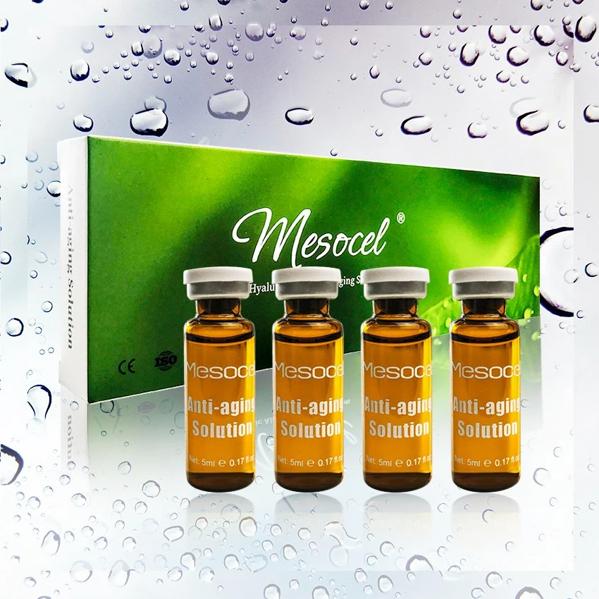 Mesotherapy Face Meso Serum Hyaluronic Acid Injectable for Microneedling to Reduce Dark Eye Circles