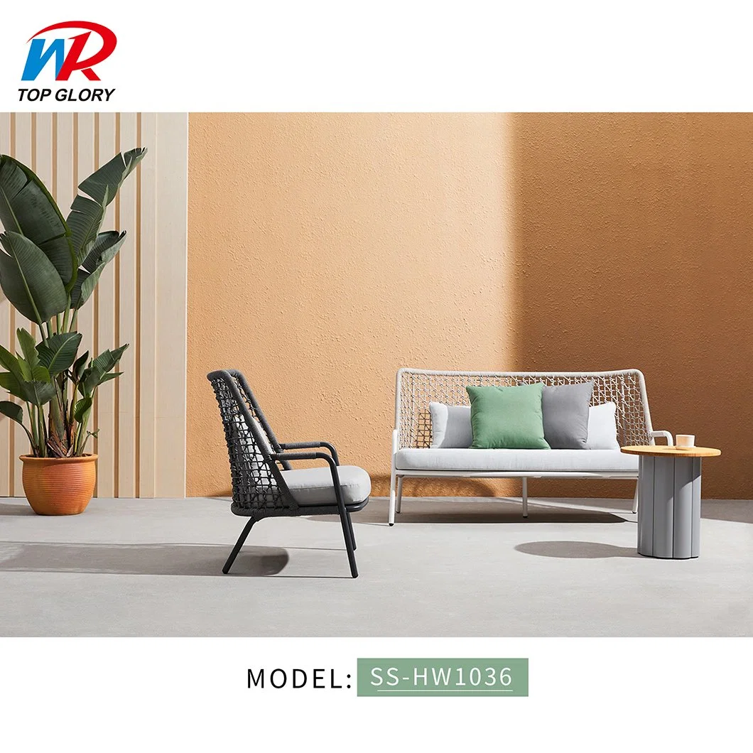 La promotion de l'aluminium extérieur Salon canapé multifonction Set/ canapé meubles