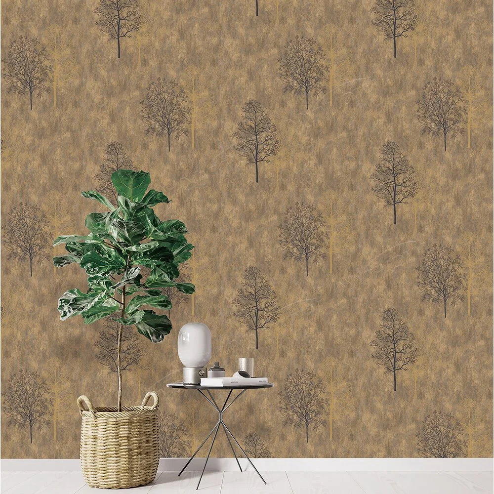 Italian Design Luxury Foil Silver /Gold Metallic Wall Paper 3D