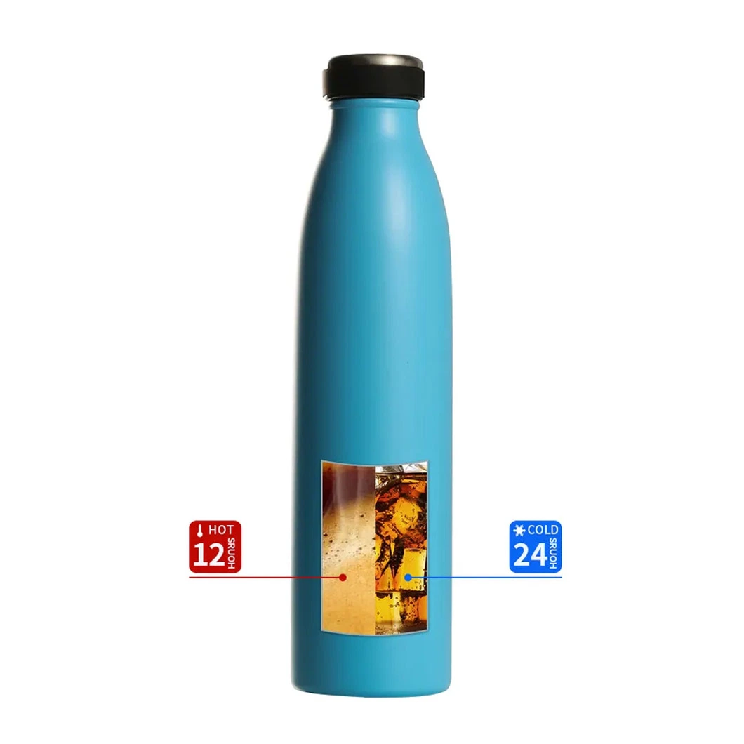 350ml 550ml 750ml Eco Friendly BPA Free Leak-Proof Thermal Tumbler 18/8 Stainless Steel Water Bottle Milk Shape Thermos Termos Vacuum Flask with Custom Logo