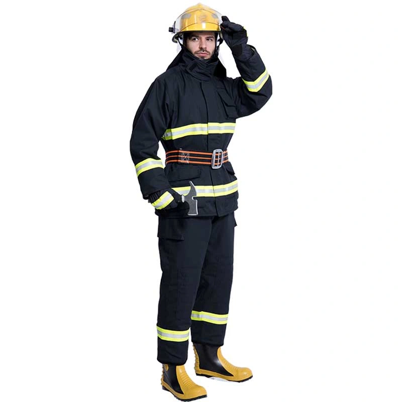 Customized Professional High Temperature Fireman Uniform Firefighting Proximity Clothing Manufactured