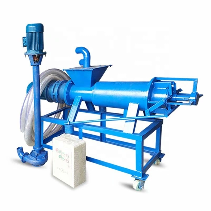 7 Stere/H Horizontal Extrusion Manure Dewatering Machine