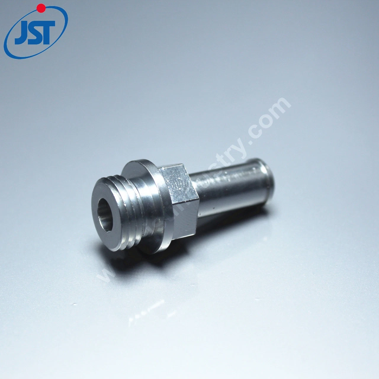 Custom CNC Turned Stainless Steel External Thread Fitting Connector Cantilever Pin