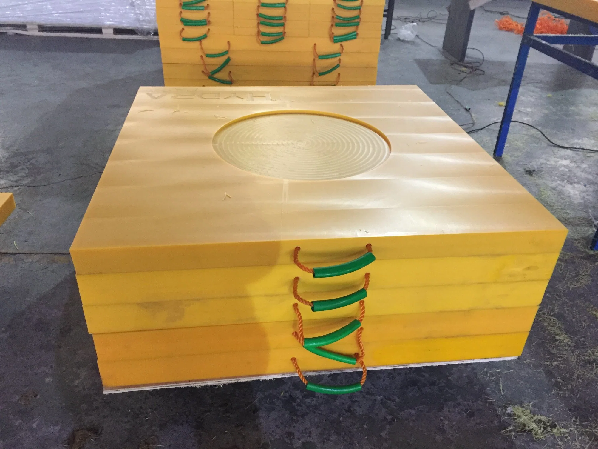 Crane Foot Bearing Support Pad UHMWPE Outrigger Pad