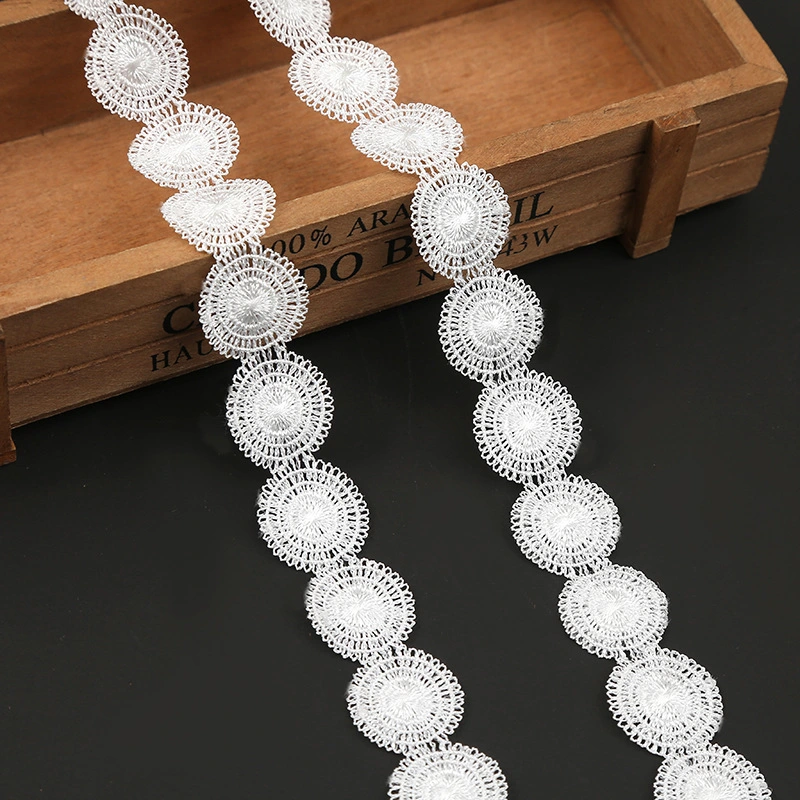 K5004 Water-Soluble Lace Clothing Home Textile Accessories Material DIY Embroidery Headwear Hair Band Neck Chain Wholesale/Supplier Lace