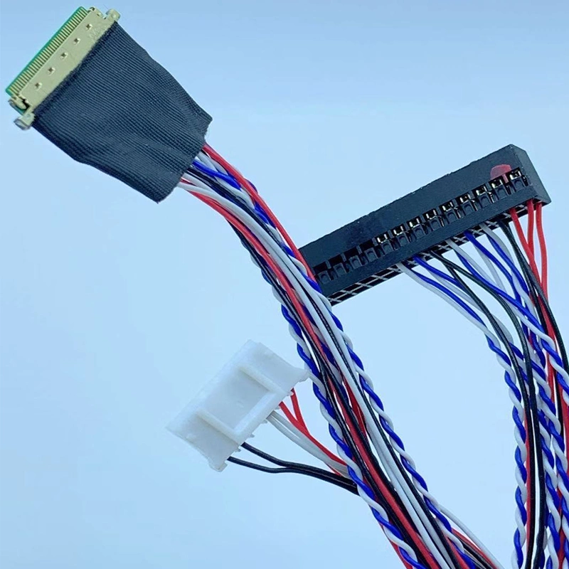 28AWG 40Контакт Ipex 20454-020t Lvds кабель в сборе