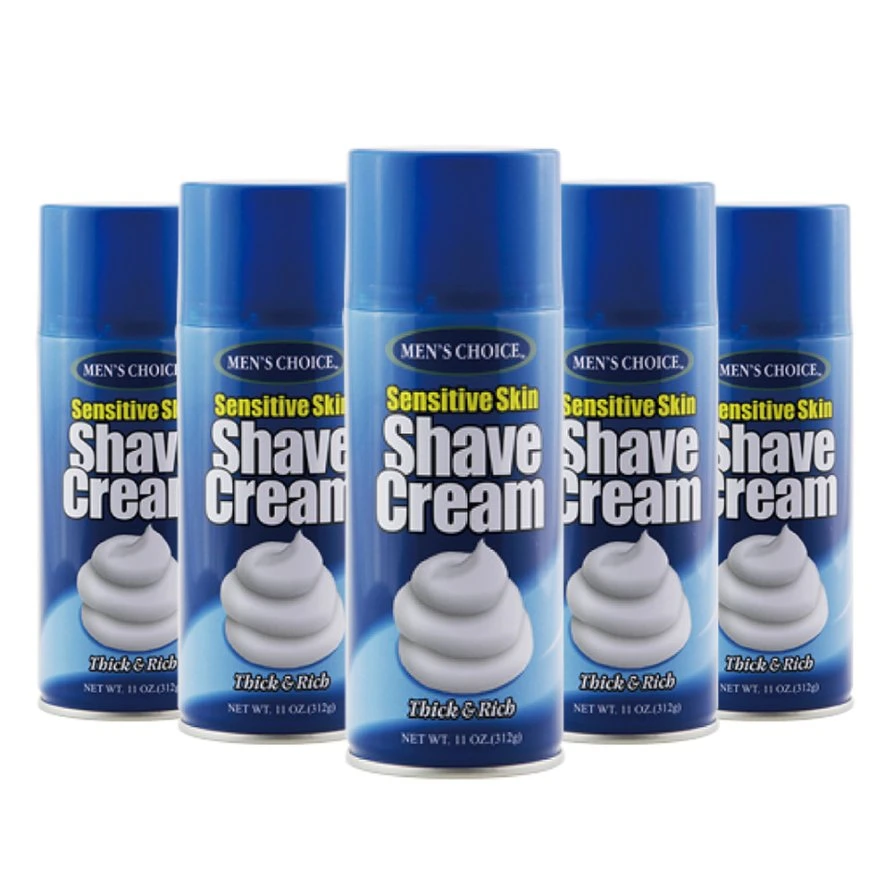 OEM/ODM 3 in 1 Regular and Sensitive Shaving Foam/Cream/Gel