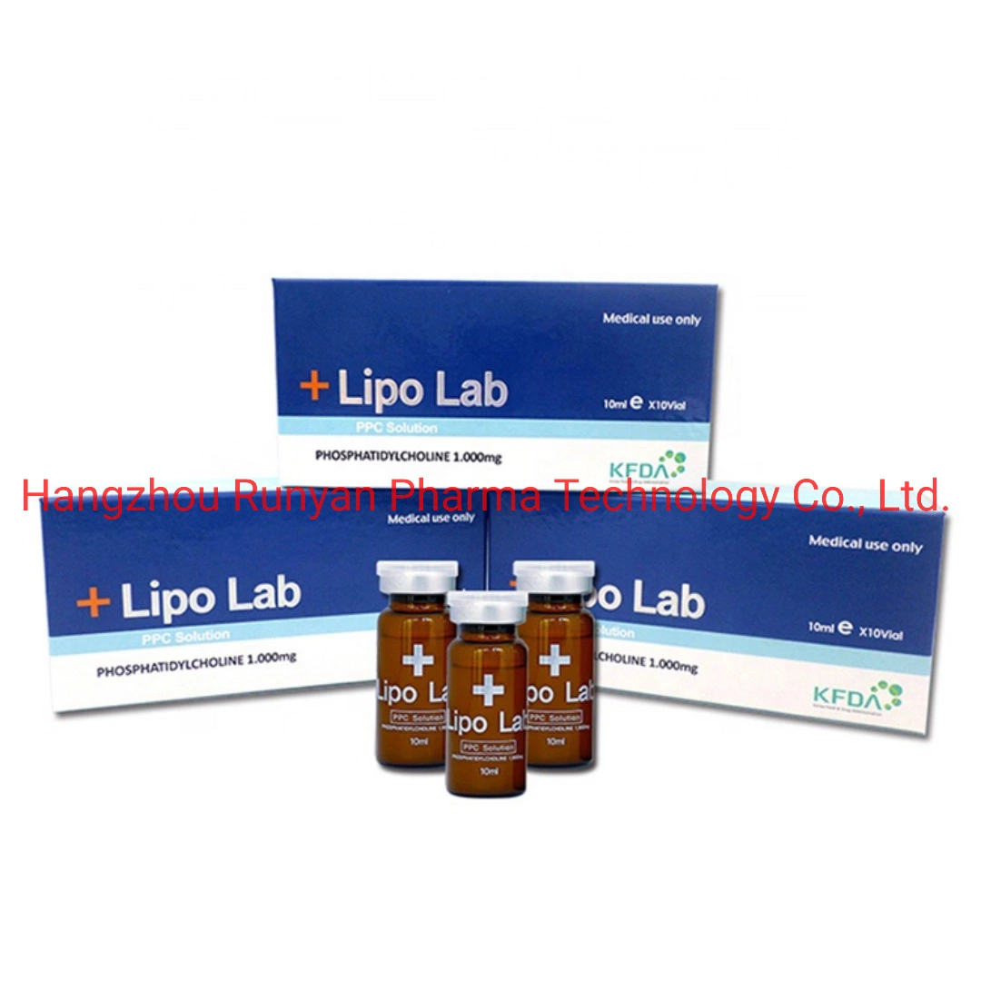 Lipo Lab Lipolitic Liposis Solution 10ml solución PPC disolución de grasa Para pérdida de peso inyección de adelgazamiento Mesoterapia Kybella