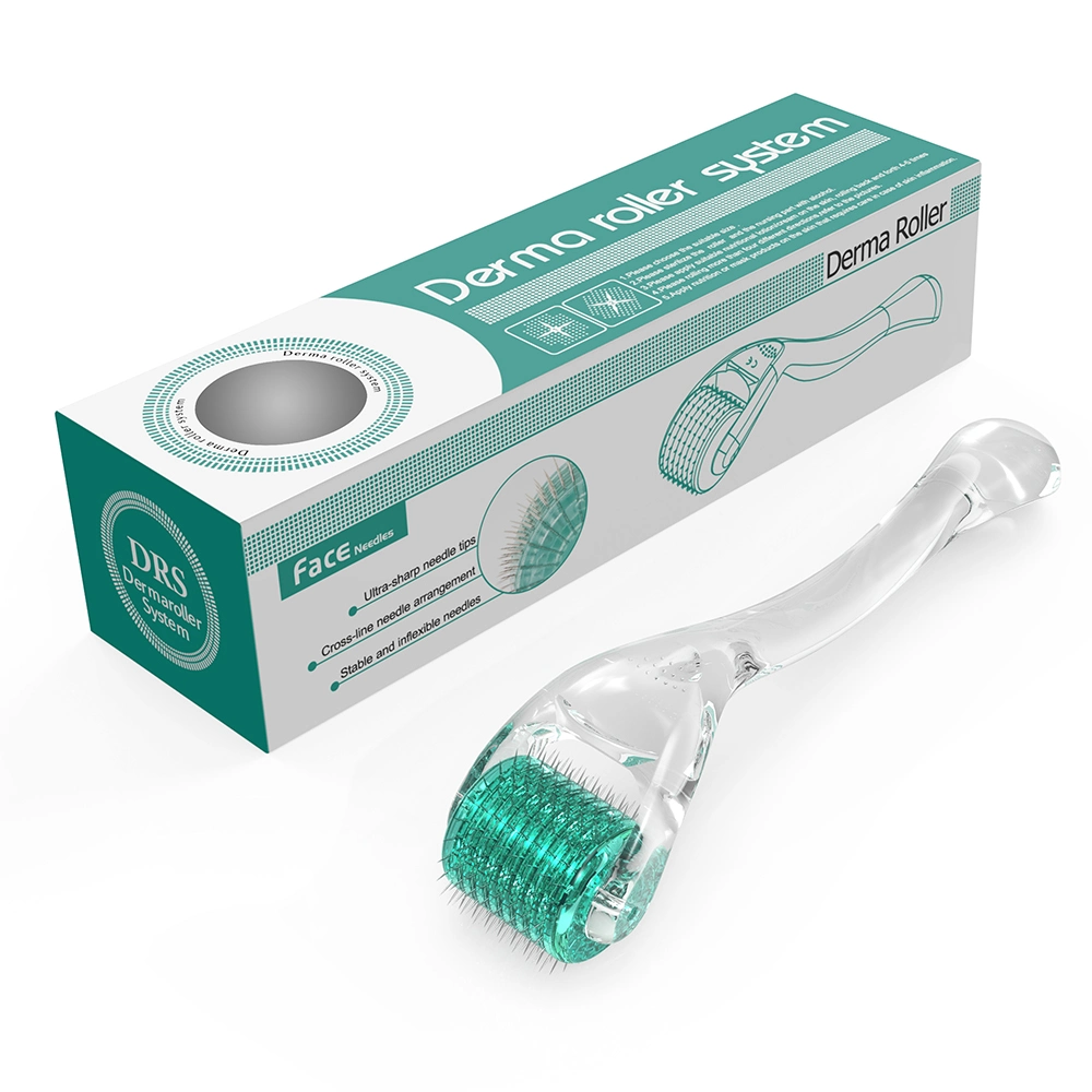 O DRS192 Full Claro Mesoterapia Microneedling Médica 192 Micro agulhas de aço inoxidável Derma Roller