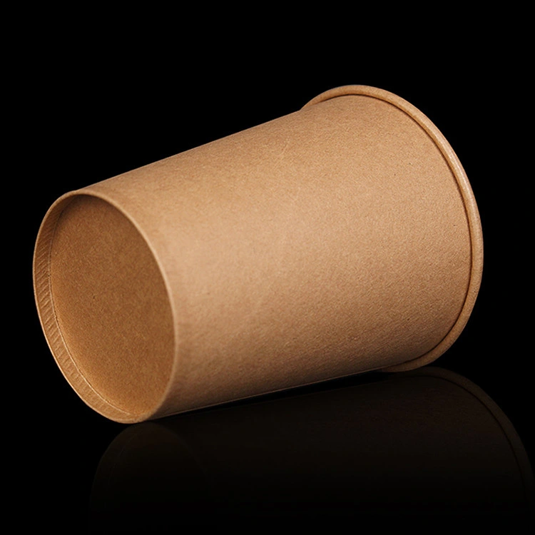 100PCS/Pack 6oz 180ml Disposable Paper Cup Office Coffee Cup Paper Cup for Hot Drinking Party Supplies Exclusively for Customization