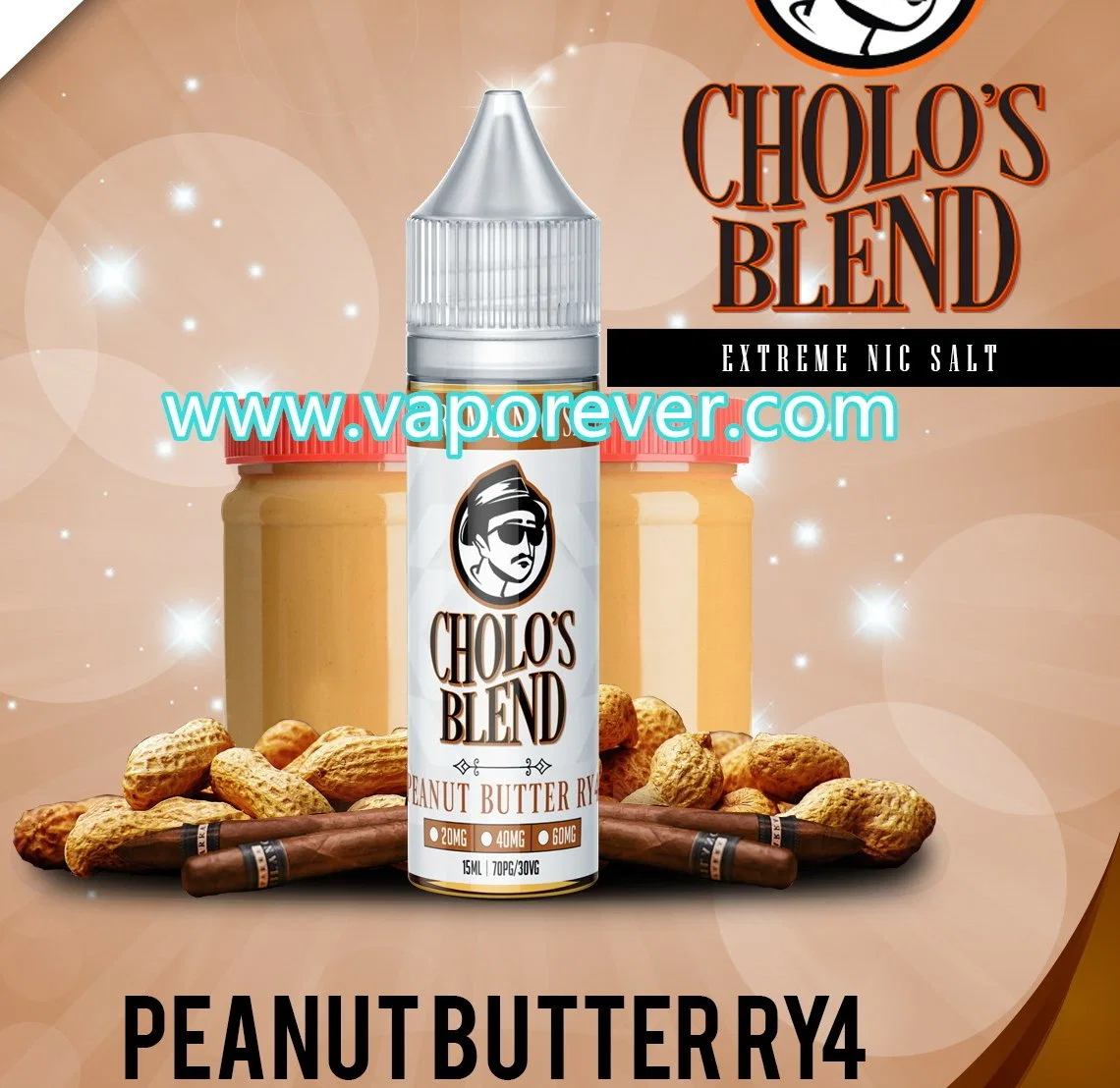 Bursting with Freshly Cut Pineapple, Tropical Fruits, Lightly Finished with Creamy E-Liquid Vape Juice E-Juice for Filters Cigarette