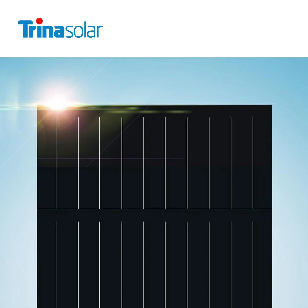 25 ans 120-150 cellules monocristallines Trina PV système de panneaux solaires