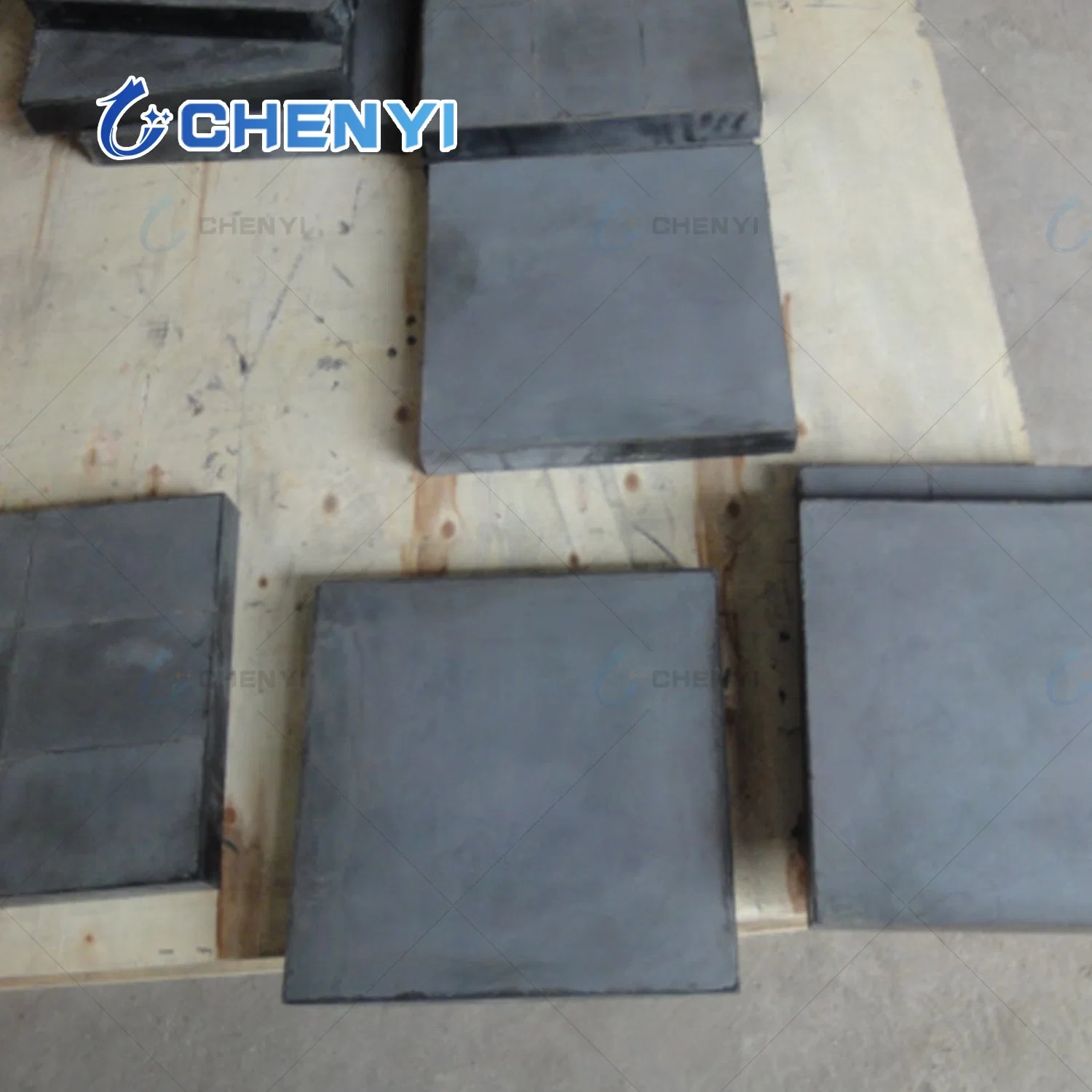 High Abrasion Resistant Sisic Silicon Carbide Linings Wear Panels Ceramics Rings From Zibo Chenyi