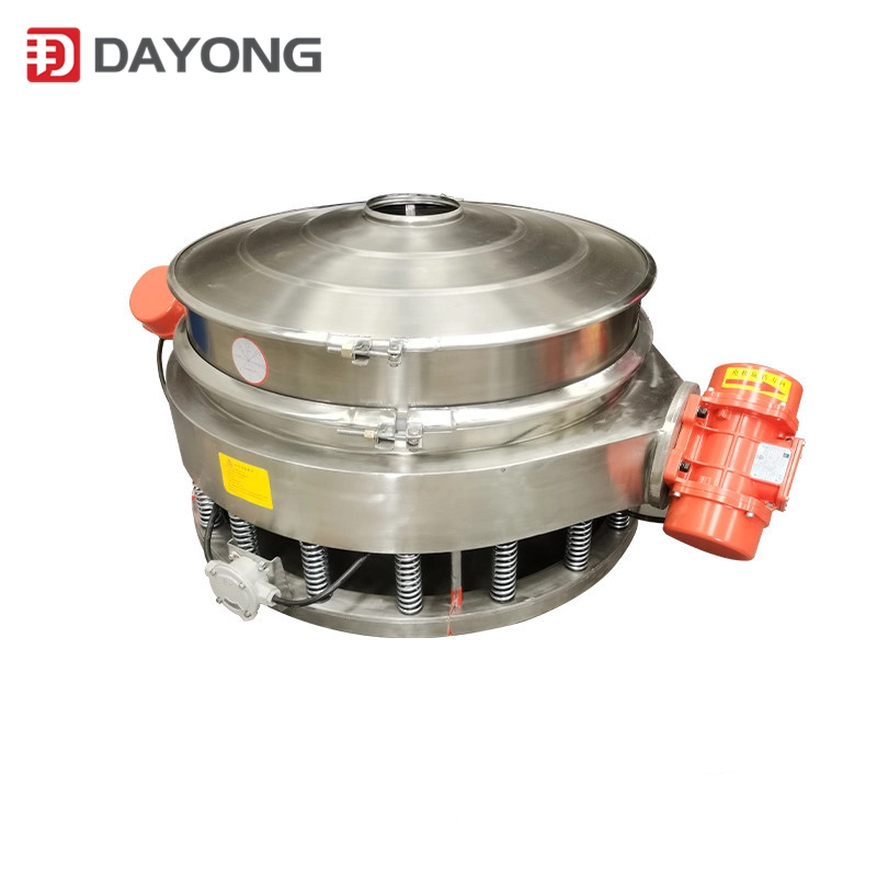 Circular Chemical Industry Vibrating Direct Discharge Vibratory Sieving Equipment