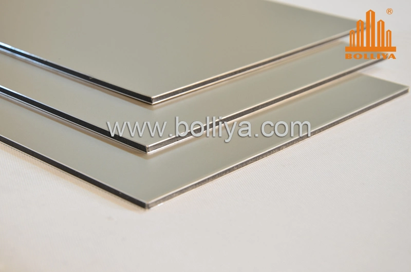 Silver Brush Hairline Brushed Acm Signage Material for Sign Writing