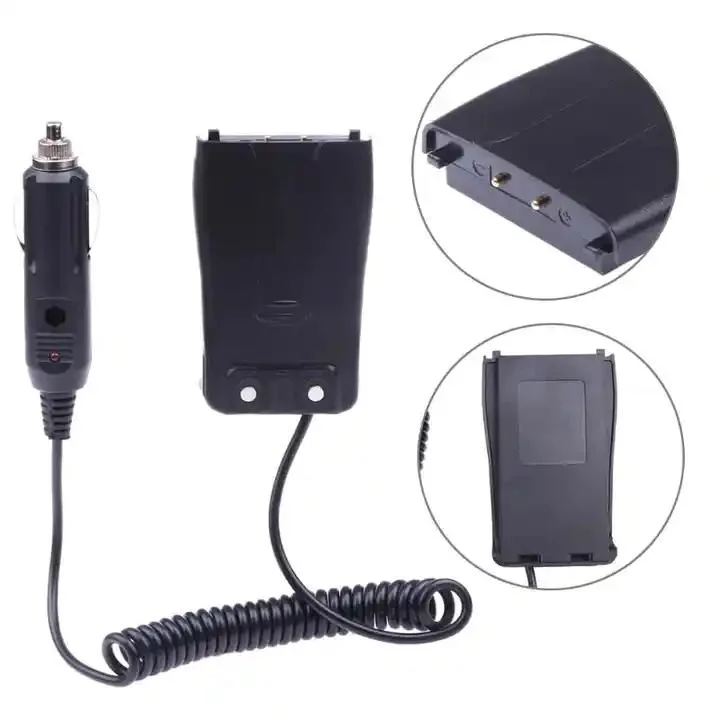 Car Charger Battery Eliminator Adapter for Baofeng Bf-888s 777 666s Radio Walkie Talkie Accessories Cigarette Lighter Plug