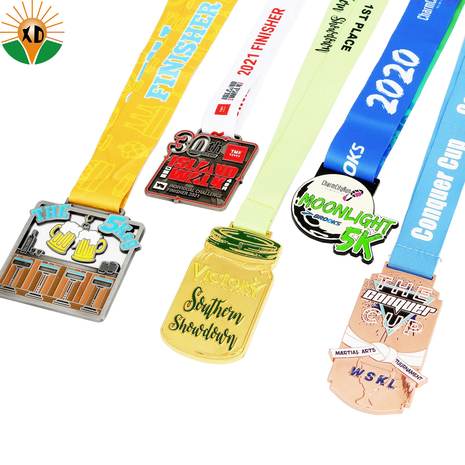 Karate Keys Basketball Marathon Tournament Souvenir Promotional Price Chinese Professional Factory Made Metal Medal