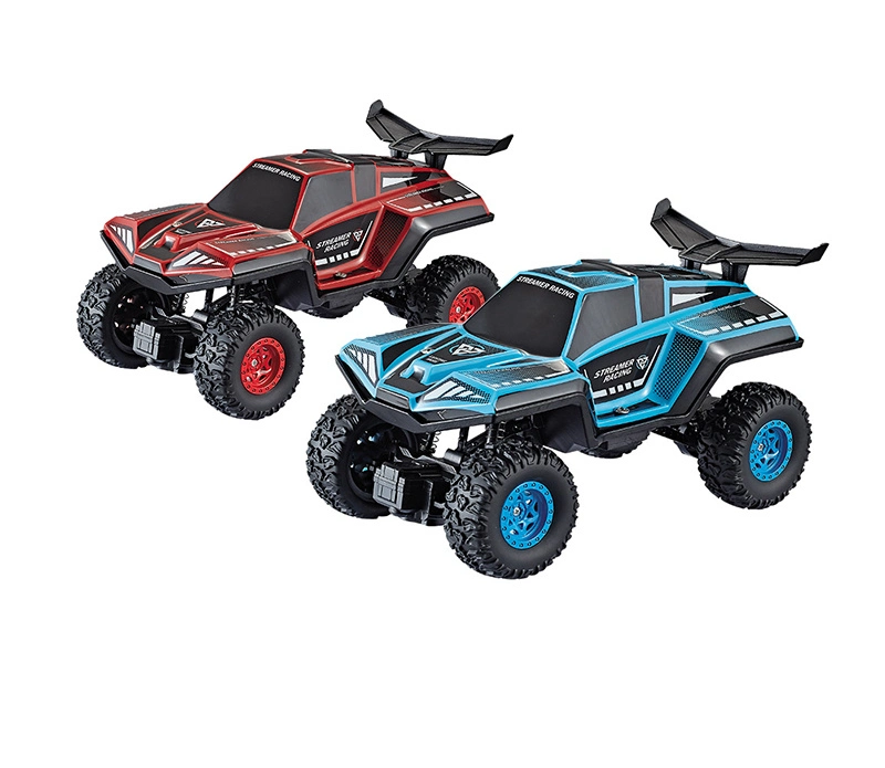 1: 16 Escala Carro de controle remoto para seus filhos adultos, 2WD RC Car de alta velocidade, 2,4Ghz todos os Terrenos Offroad Monster RC Veículo com luz