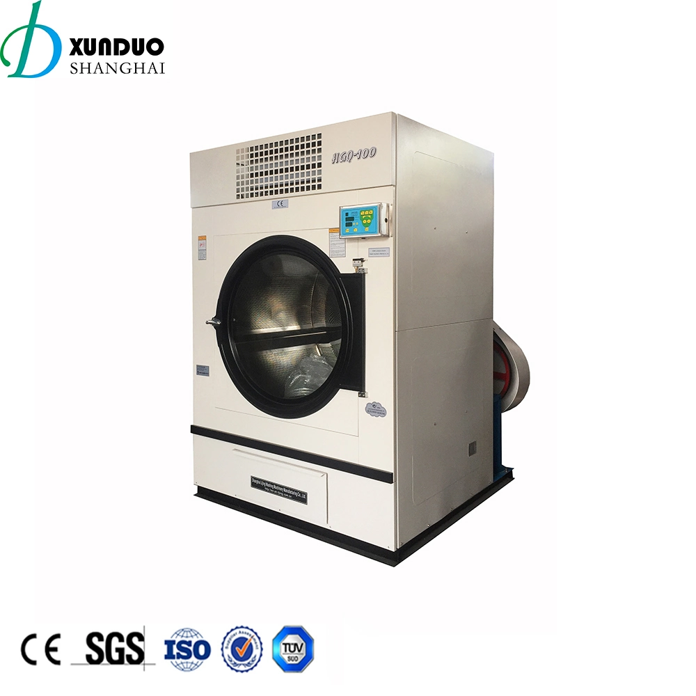 Shanghai Xunduo 2023 Commercial Laundry Fully Automatic Clothes / Textile Electric Clothes Dryer for Sale