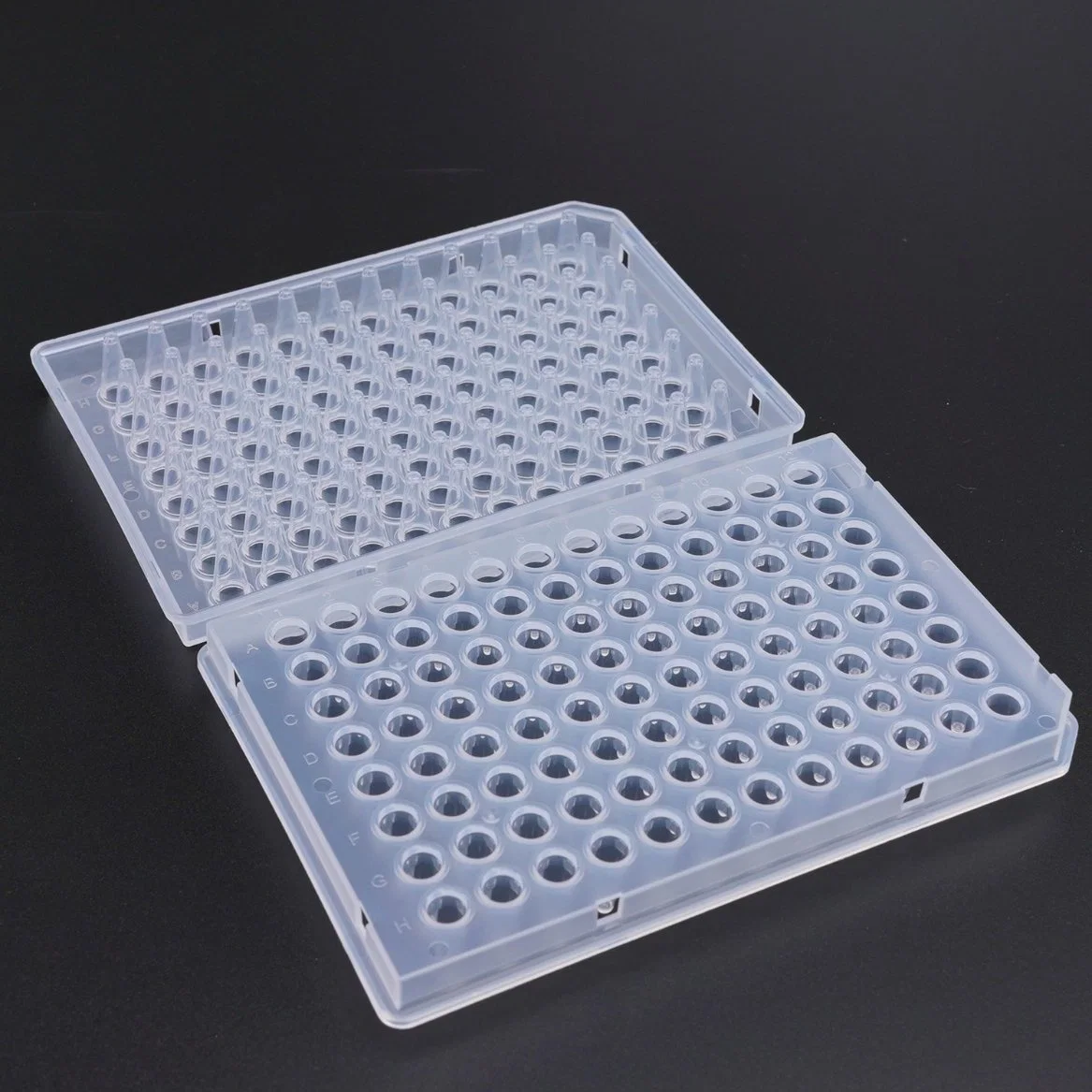 Micro Disposable Lab Consumables Supplies Polypropylene Transparent Deep Well Plate 48well