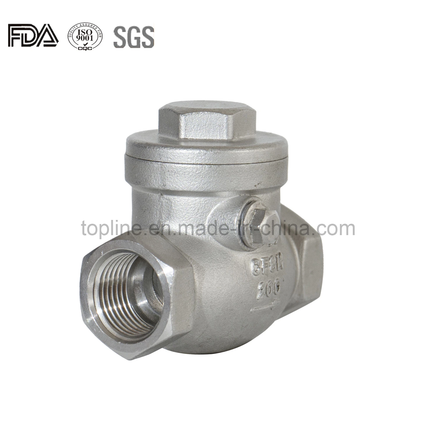 Stainless Steel 201 304 316 Swing Check Valve