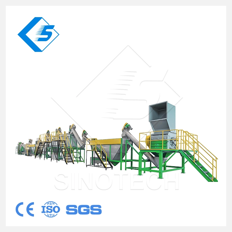 Automation Grade Pet Cola Drinking Bottle High Efficiency Pet Bottles Recycling Washing Production Line