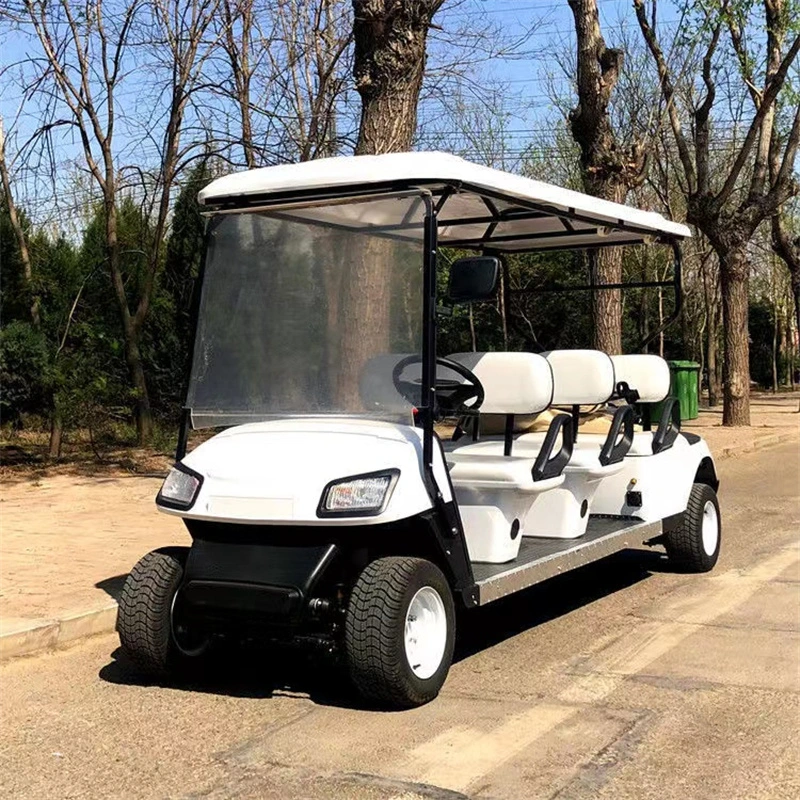 Best Price Battery Powered Electric Buggy Golf Cart 10 Seats Vehicle with CE Certificate