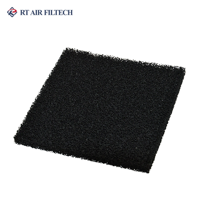 Water Purification Fiber Activated Carbon Sponge Filter for Exhaust Gas Filtration