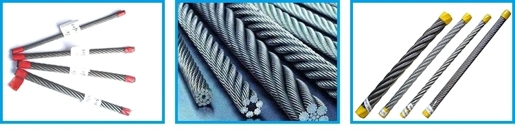 High quality/High cost performance  Elevator Traction Machine Used Steel Wire Rope