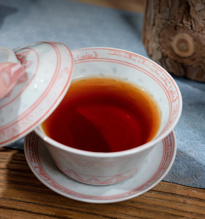 Orgánicos saludables a granel muelle artesanal de la bolsa de hojas sueltas de Té té negro té chino