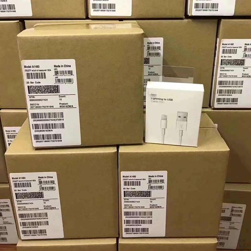 Hot Sale Factory Price Wholesale/Supplier Mobile Phone Cable Fast Charging Lightning to USB Cable 1m 2m Cell Phone Data Cable Mobile Phone Data Cable Accessory