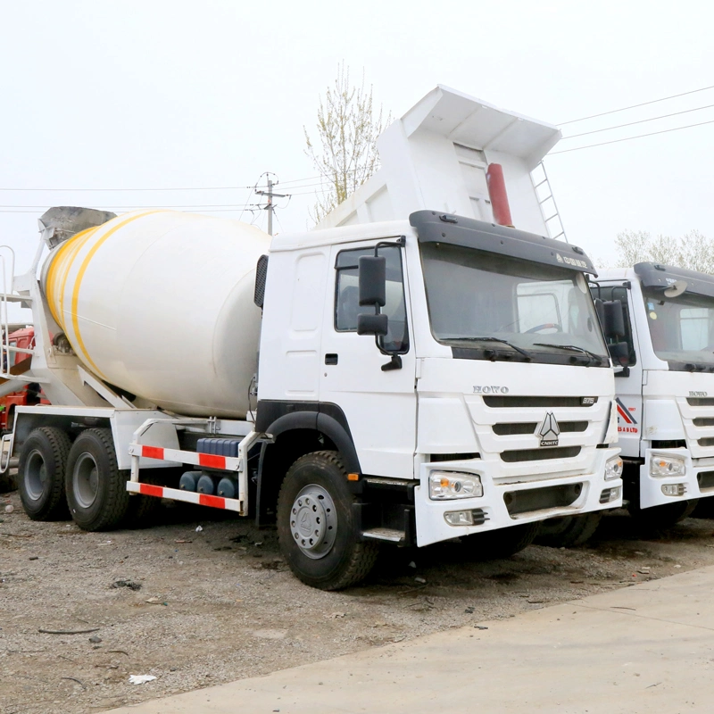 6*4 Model 10 Cubic Meters Used 371HP Concrete Mixer Truck Price