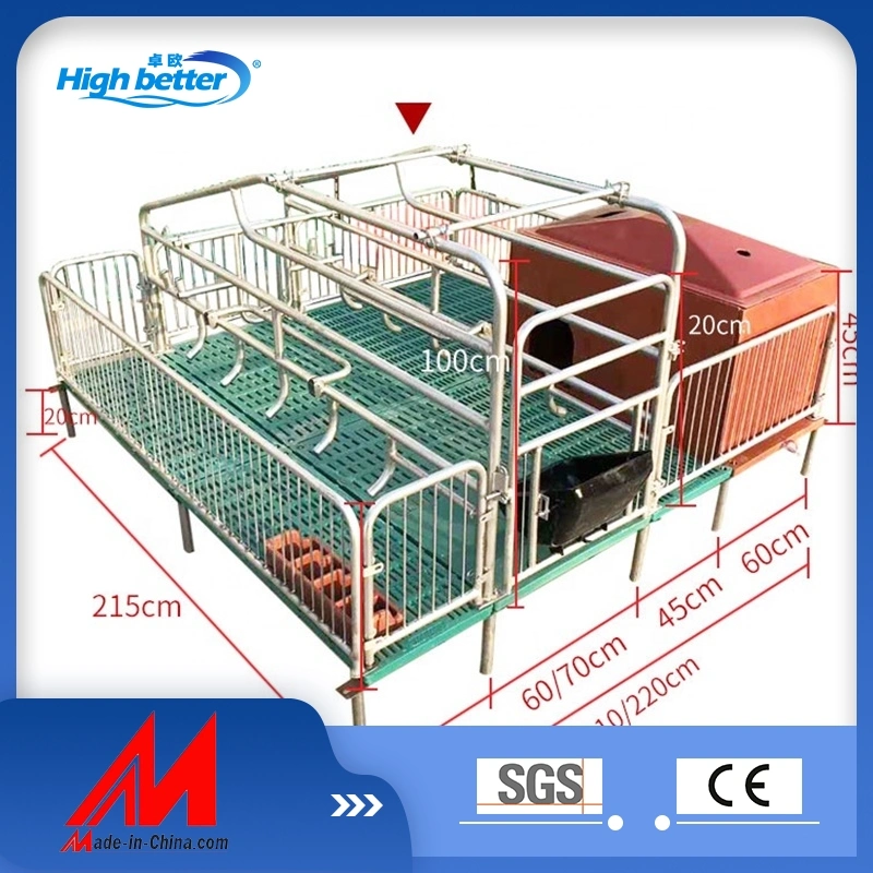 Farm Equipment Sow Gestation Bed Crates Pen Pig Bed Flooring Stall Farrowing Bed Sow Equipment for Sale