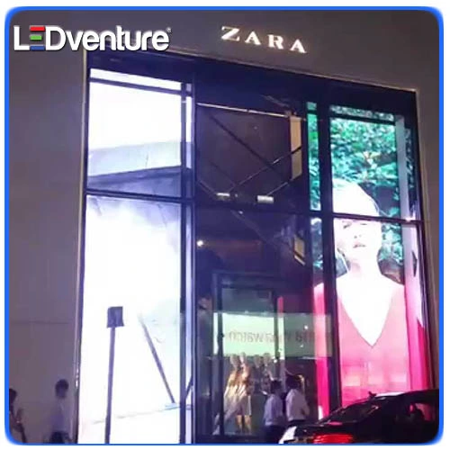 Retail Store High Brightness Windows Advertising Indoor LED Display Screen