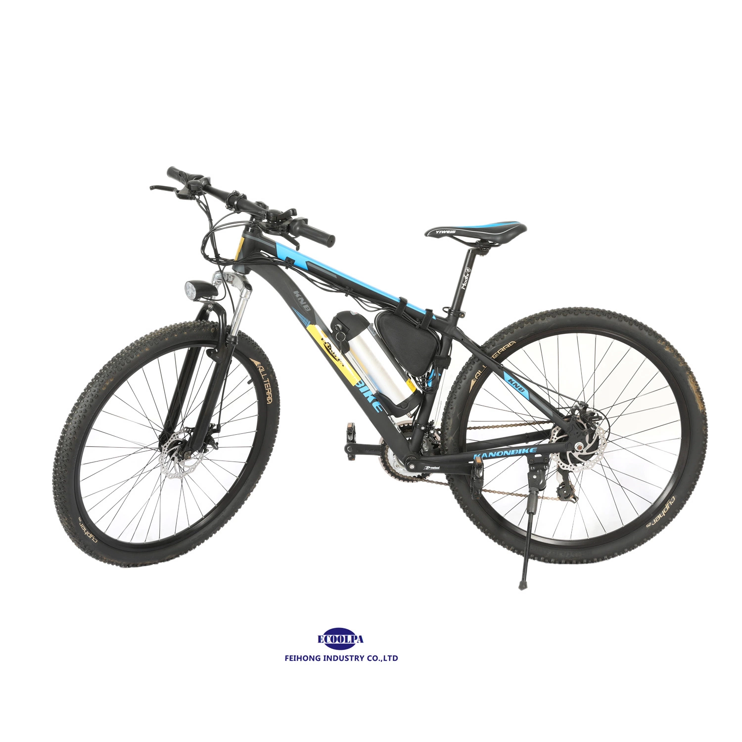 L'épaule en aluminium 26pouces Mountian Vélo Pliant Vélo Vélo de route Hydraulique Mécanique Batterie 48V 10Ah 350W