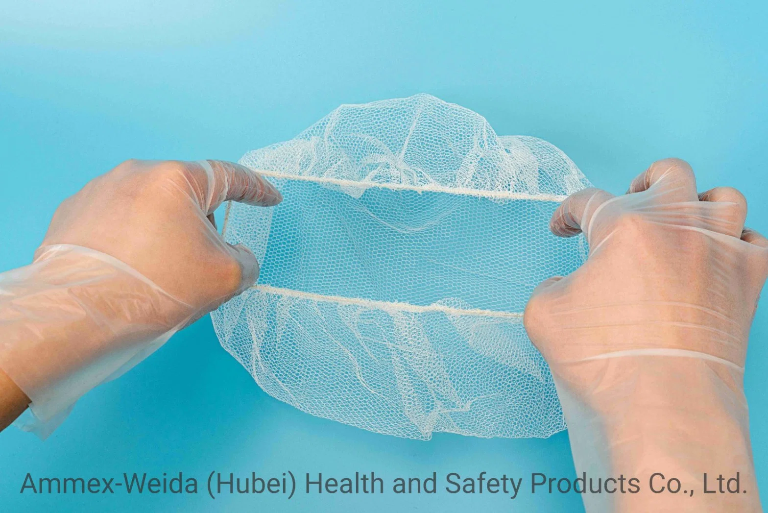 Breathable Disposable Use Nylon Hairnet Adult Use Nylon Head Cap