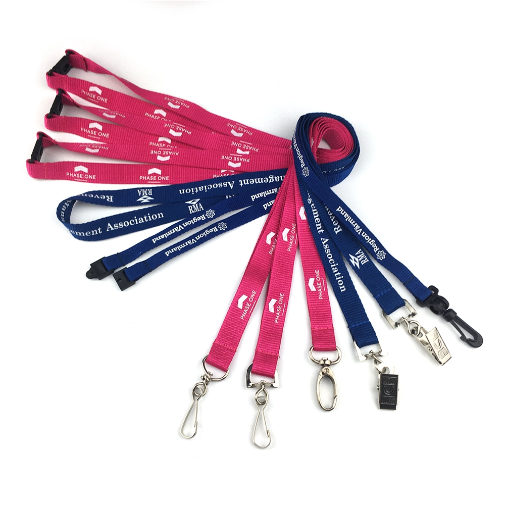 Hot Sales Fashion Custom Color Eco-Friendly Pet Lanyard with Logo