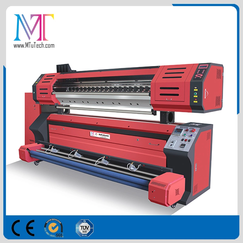 Muttech تنسيق كبير Digital Direct إلى Fabric Roll to Roll آلة طباعة النصوص Sublimation