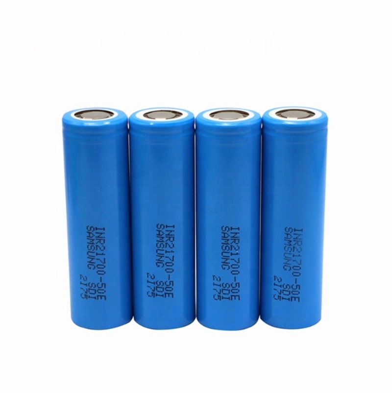 Fabrikpreise 100% Original für Samsung Inr21700 50e Akku 50E 3,7V 5000mAh 10A Lithium-Batterie für Autobatterie