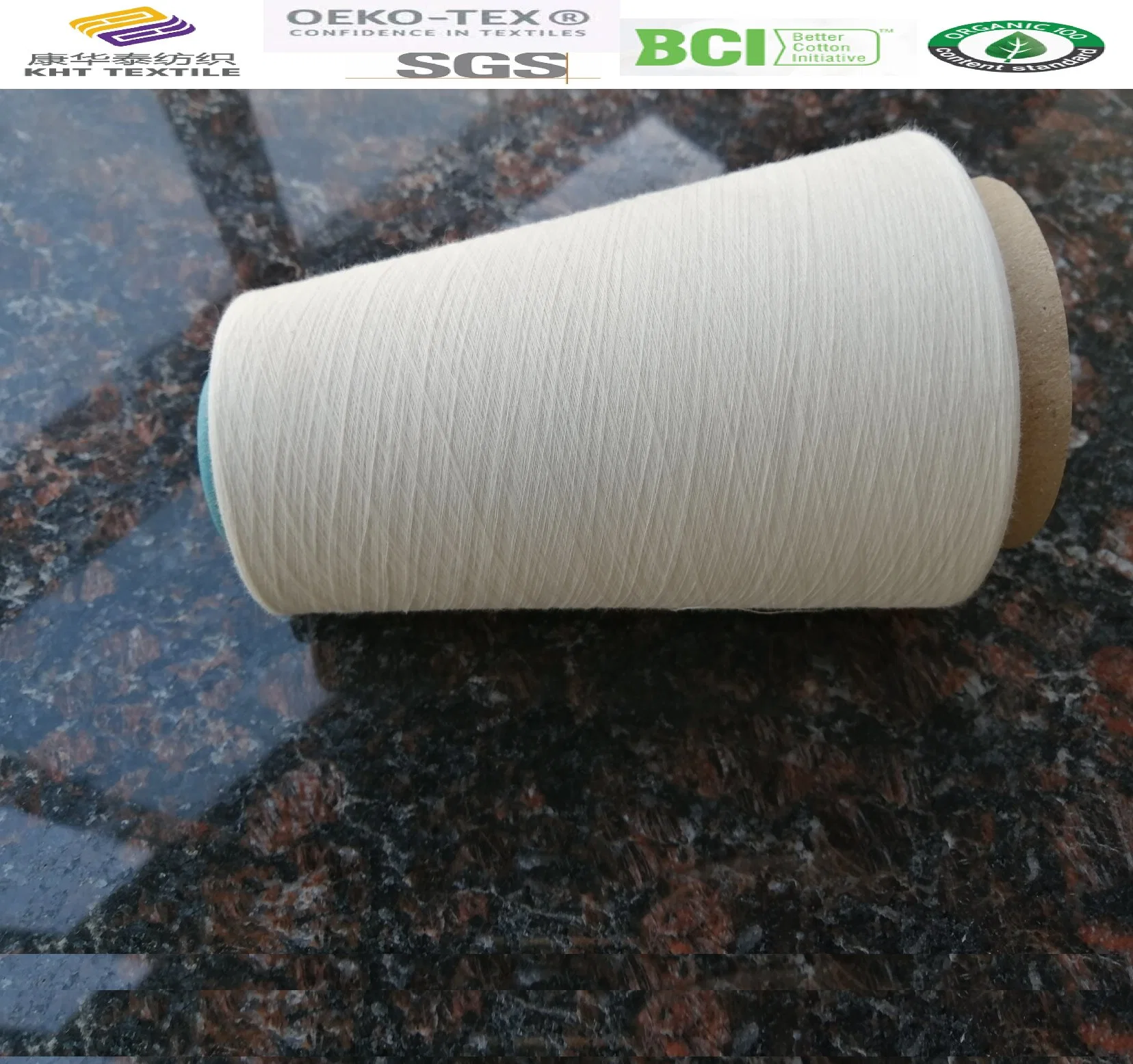 100% Cotton Combed Weaving Yarn Ne80s/1 Csp2900