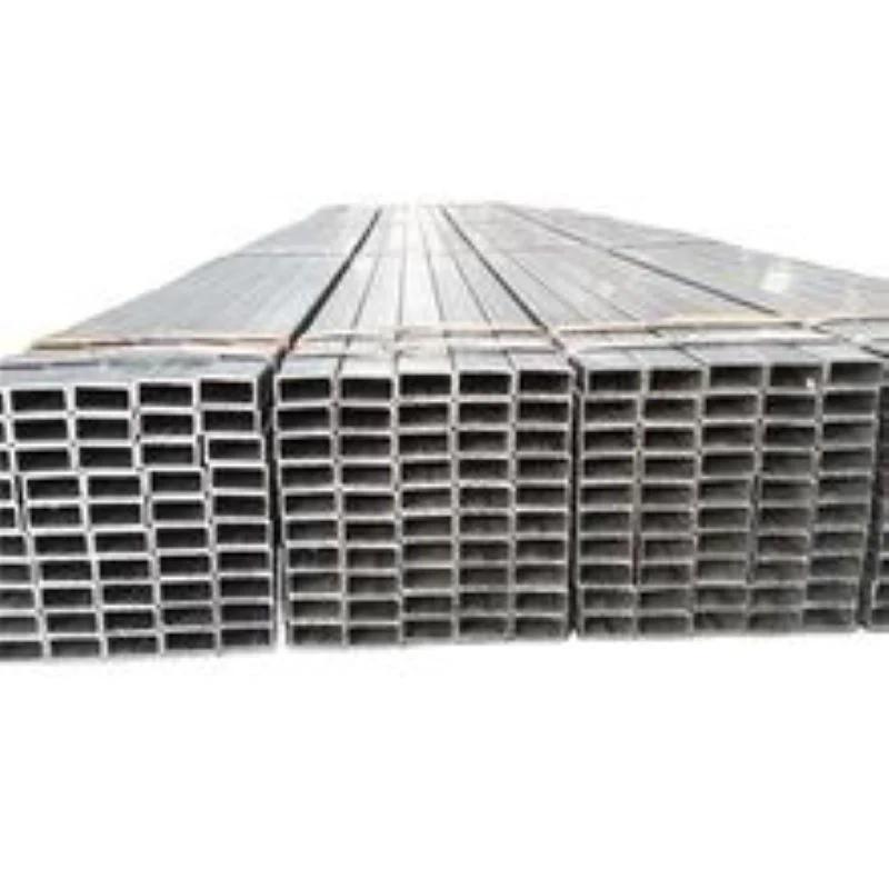 Tubo de acero galvanizado de 20*20 Tubo cuadrado negro del tubo de acero galvanizado tubo rectangular de hierro