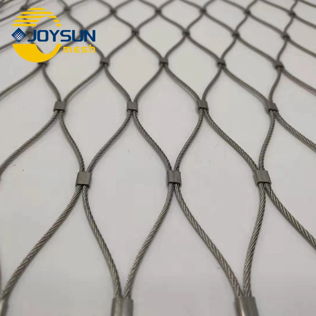 Stainless Steel Zoo Cage Bird Aviary Netting/Zoo Mesh Rope Net