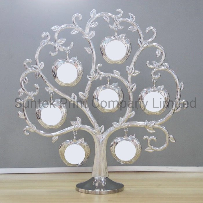 Sublimation Iron + Aluminum Plate Family Tree Frame - Roses