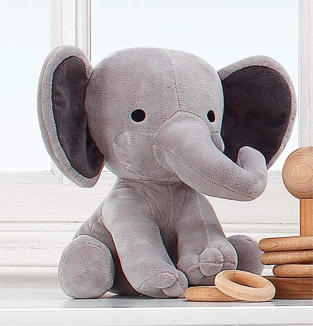 Christmas Promotion Gift Polyester Express Elephant Humphrey Plush Toy