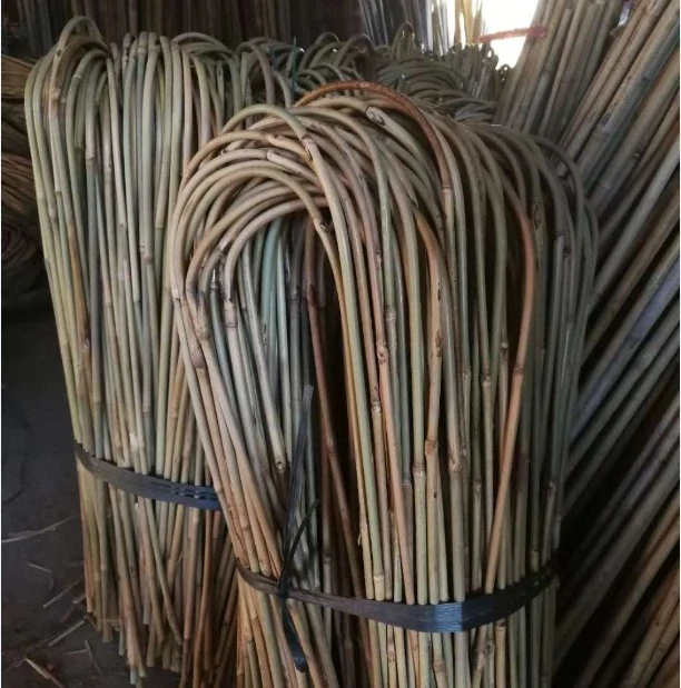 Cañas de bambú en forma de U /de bambú natural U Hoop