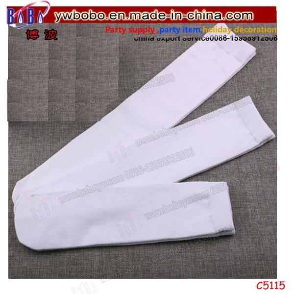 Wholesale/Supplier School Supplies Custom Sublimated White DIY Blank School Socks (C5118)