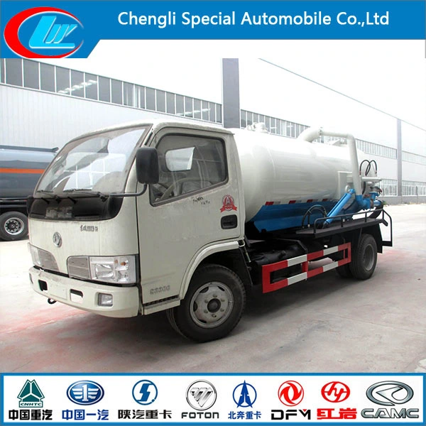 4-12cbm Sludge Disposal Fecal Truck Vacuum Sewage Suction Truck