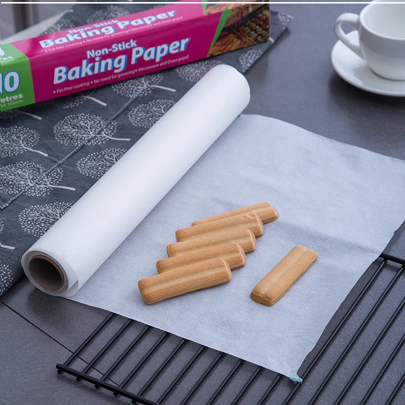 Factory Food Grade Commercial Oven Special Baking Tin Foil Silicone Double Side Coated Baking Paper